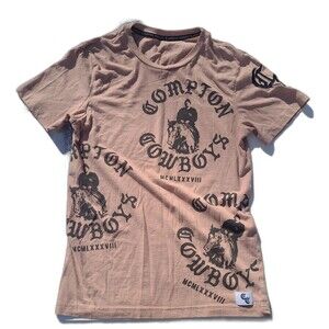 Compton Cowboys Graphic t-shirt Cream